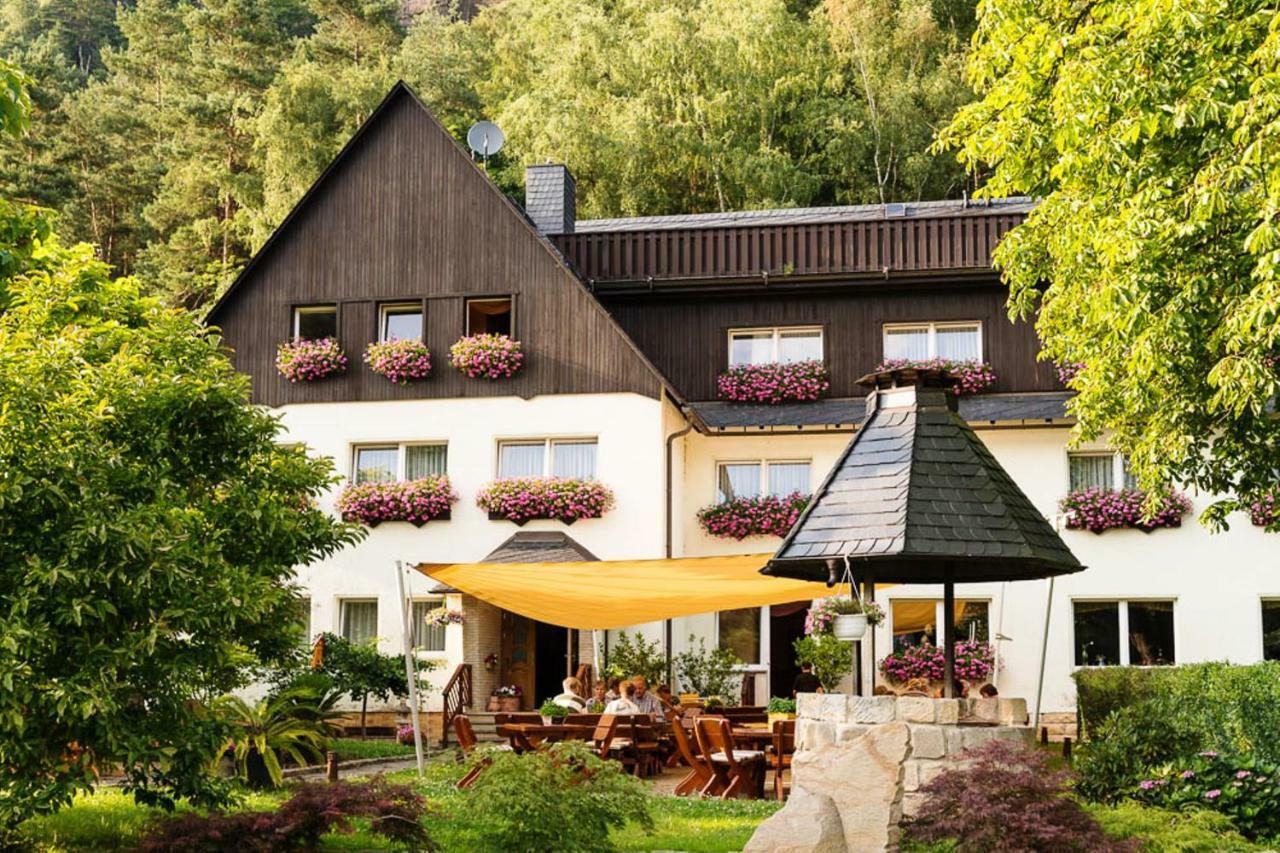 Pension Am Nationalpark Stadt Wehlen Exterior photo
